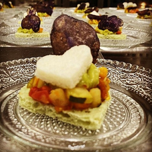 Le restaurant les Jardins de l'Arcadie