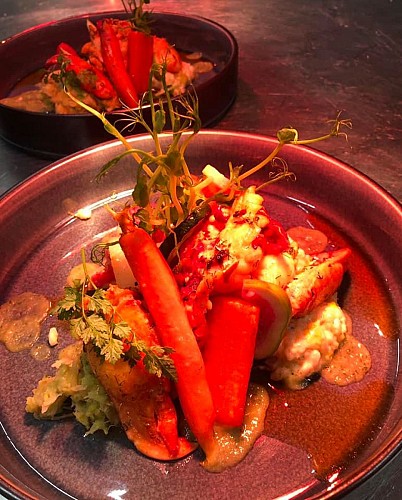 Le restaurant les Jardins de l'Arcadie