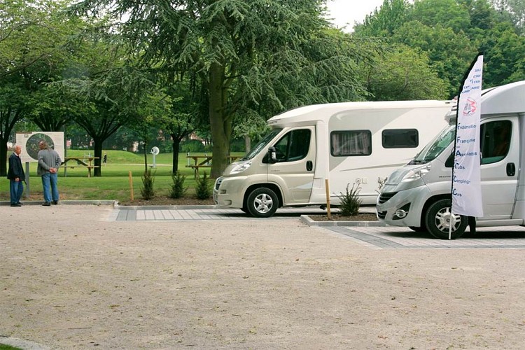 Aire de camping-cars de Grenay