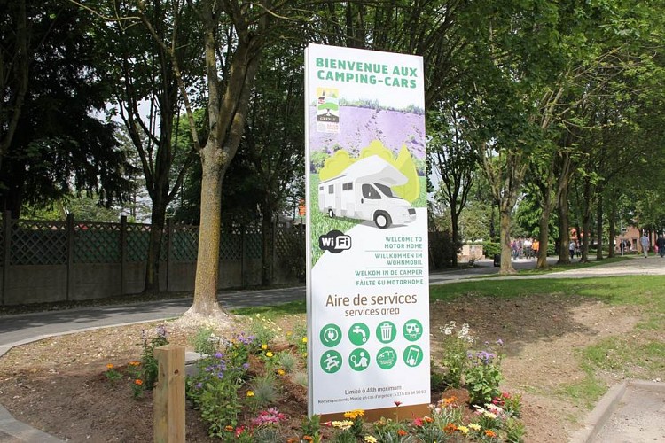 Aire de camping-cars de Grenay