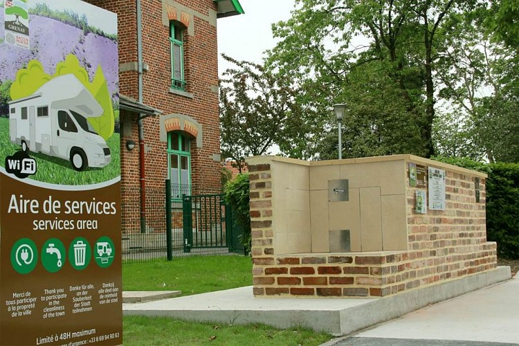 Aire de camping-cars de Grenay