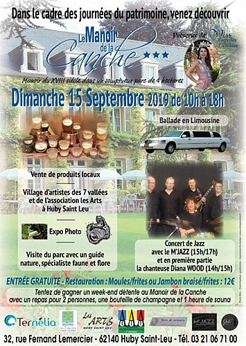 JOURNEES DU PATRIMOINE AU MANOIR DE LA CANCHE