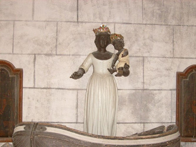 La crypte de la basilique Notre-Dame de Boulogne