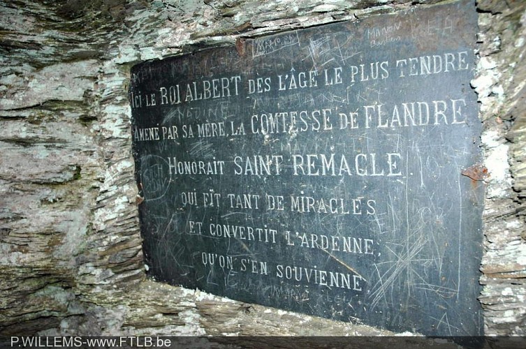 Ermitage de Saint-Remacle ou grotte Saint-Remacle (VIIe siècle)