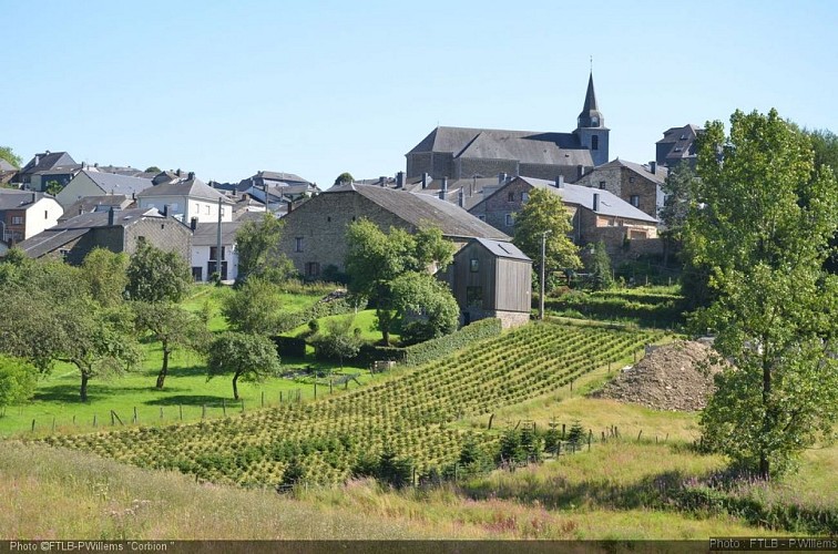 Points de vue et promenandes de Corbion