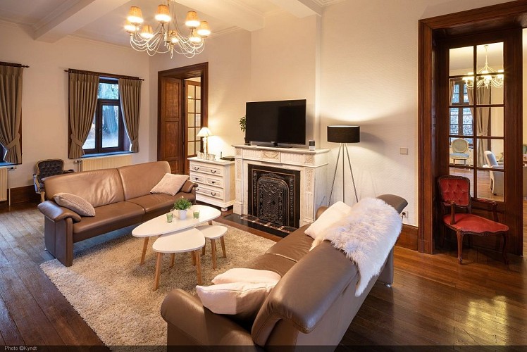 Château-ferme des Abys_Petit salon