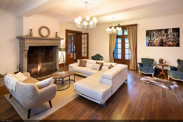 Château-ferme des Abys_Grand salon