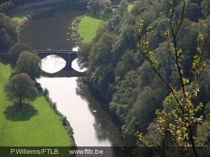 Aussichtspunkt über Bouillon