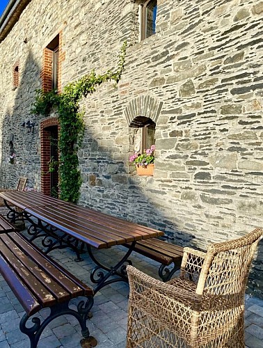 Ferme des bisons - le fenil