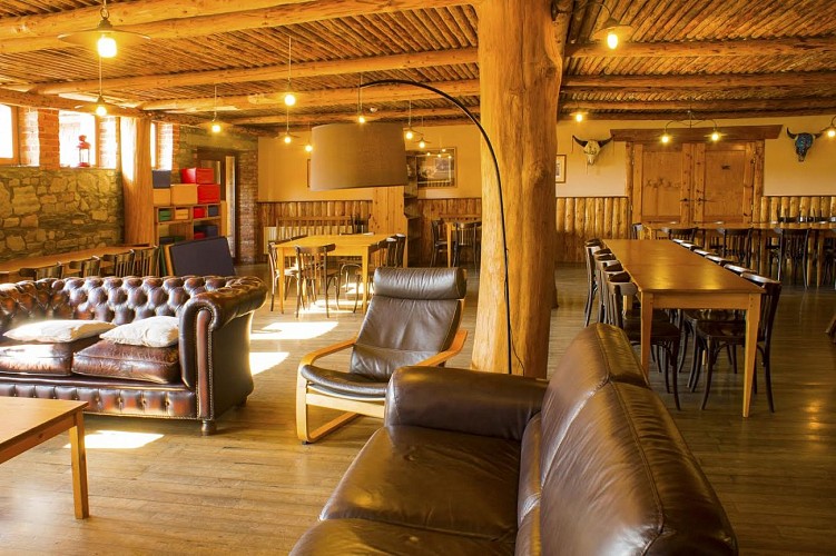 Ferme des bisons - ranch coin repas