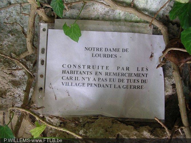 Hameau de Wyompont et Grotte Notre-Dame de Lourdes