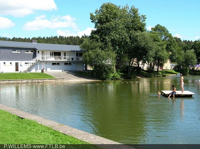 Stretch of water, playground, bowls, tennis