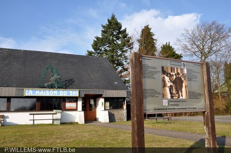 Herdenkingsplaat opgedragen aan de “Verbinding”