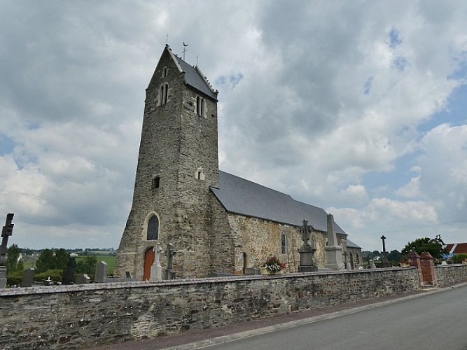 L'église Saint-Jean Baptiste de la Mancellière-sur-Vire