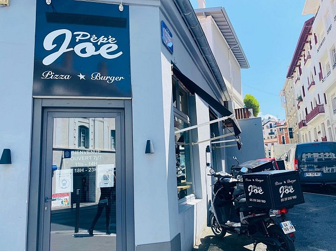Pépé Joe Biarritz devanture 1