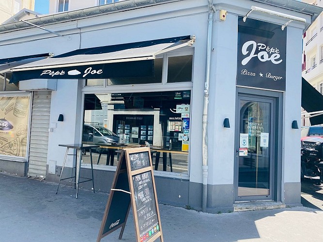 Pépé Joe Biarritz devanture 2