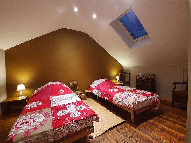 Gîte La Buissière - tdm chambre 4