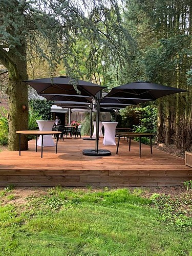 Lorangerie - terrasse