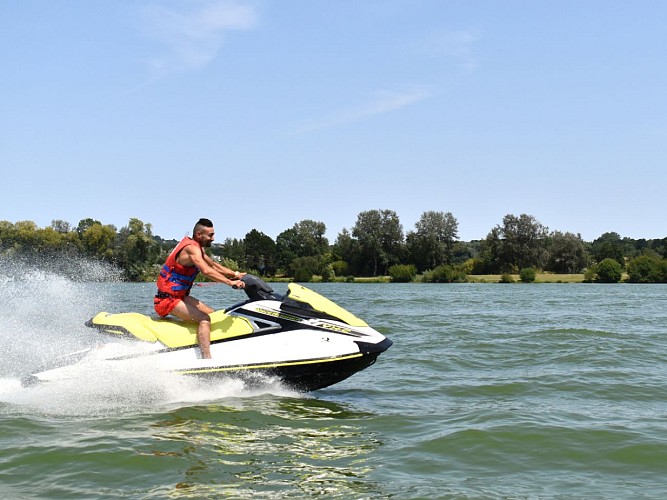 Scooter des mers au Lac Terre d'Auge