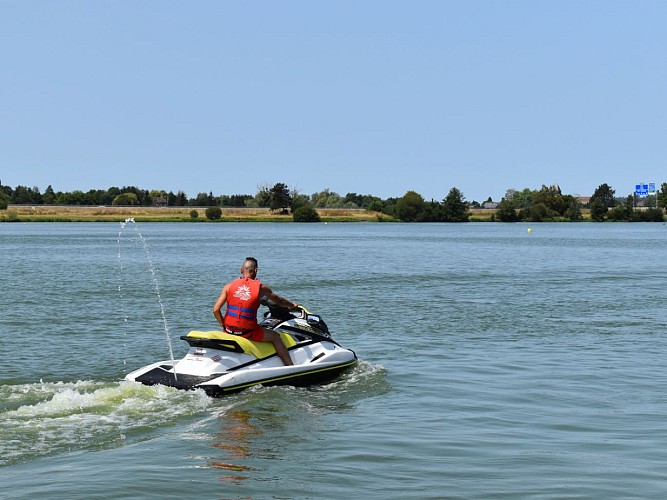 Scooter des mers au Lac Terre d'Auge