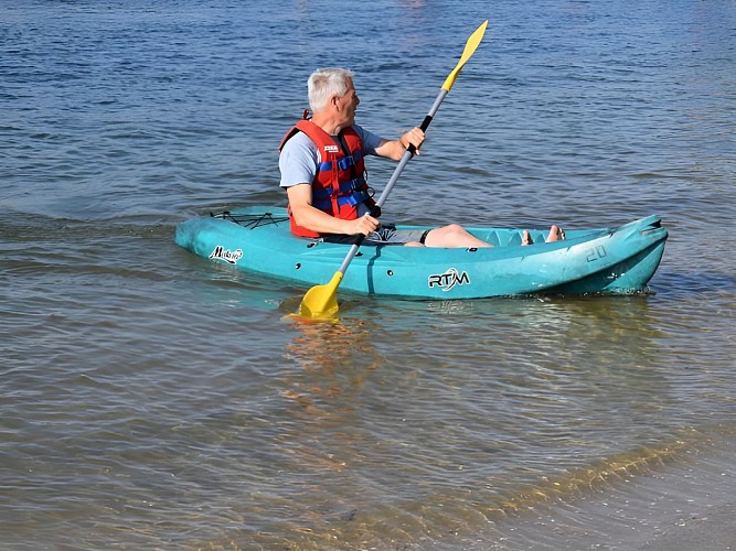 Kayak sur le Lac Terre d'Auge
