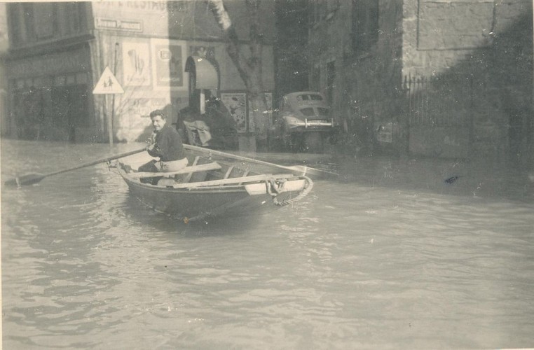 Inondations à la Saulaie