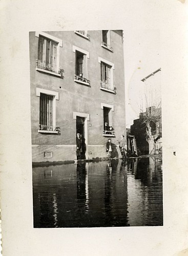 Inondations à la Saulaie