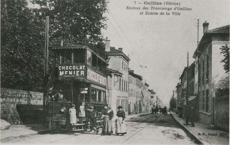 Tramway à Oullins