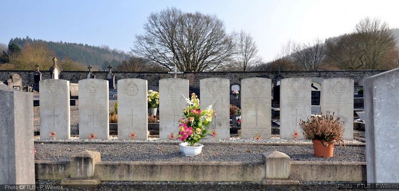 Royal Air Force crew members graves