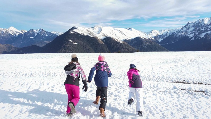 Enfants hiver ©Anthony Gonzalez