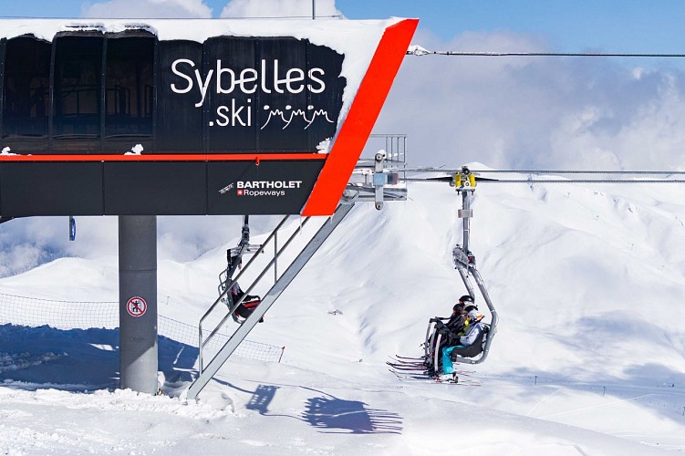 Télésiège Sybelles Express pour les piétons
