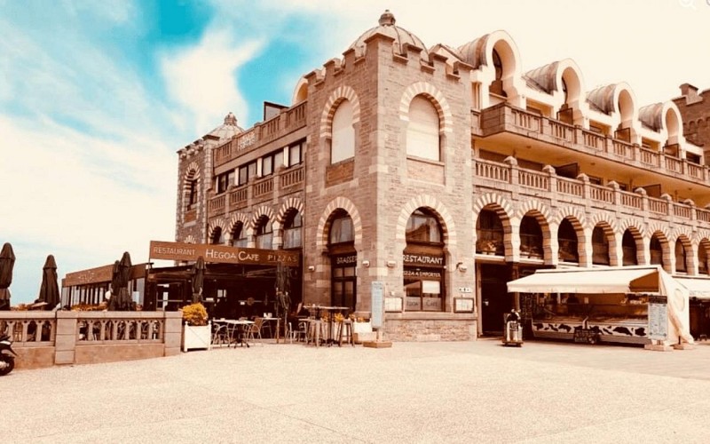 hegoa café hendaye restaurant plage