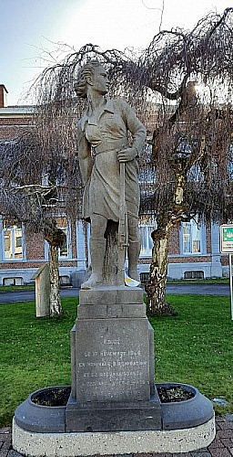 Monument Marguerite Bervoets et Laurette Demaret – Hector Brognon