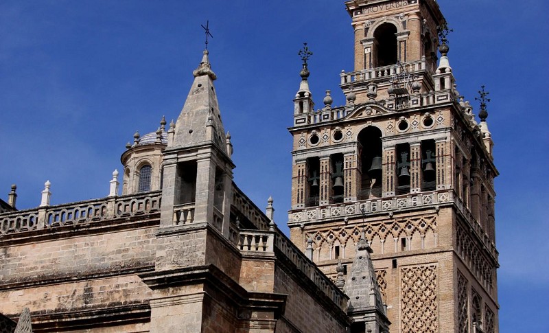 Visite guidée privée de la Cathédrale et de l'Alcazar de Séville- En français