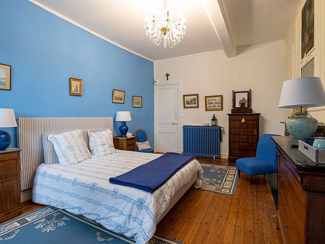 Le manoir des Bréholles - Goustranville - Suite chambre parentale