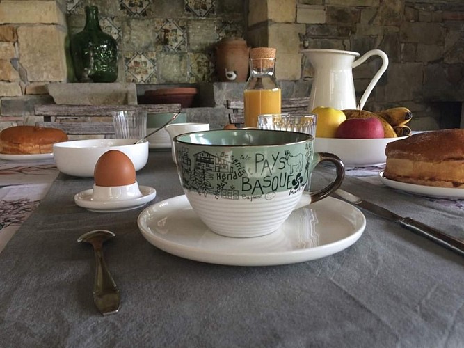 Coum - Table petit déjuner