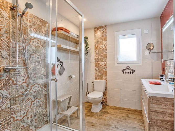 Salle de bain - Un air de bicoque à Dives-sur-Mer