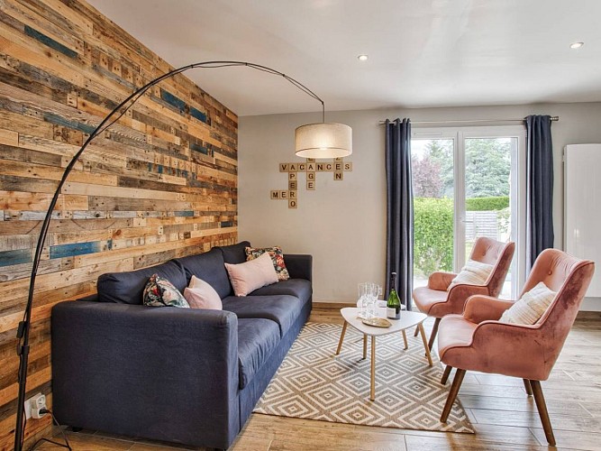 Salon - Un air de bicoque à Dives-sur-Mer