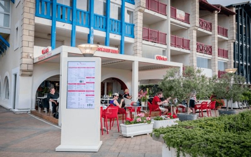 restaurant olivier hendaye plage