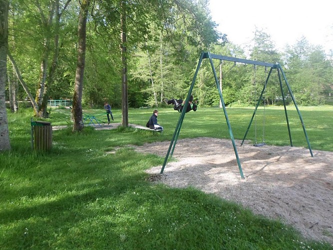 Aire de loisirs "La Plage" et Ile Foin