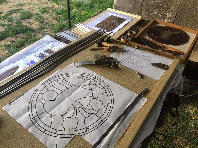 Stage découverte vitraux Haute-Vienne