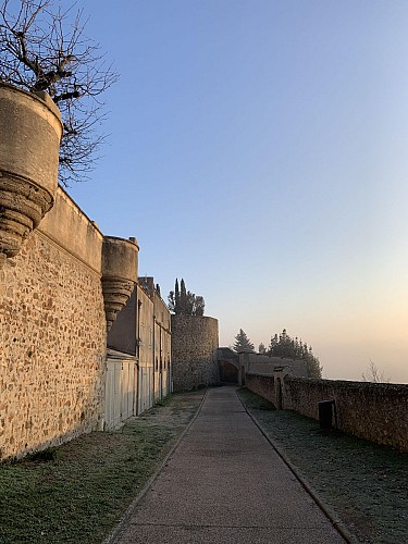 Remparts en hiver