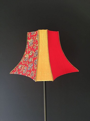 Pagode carrée à pans coupés