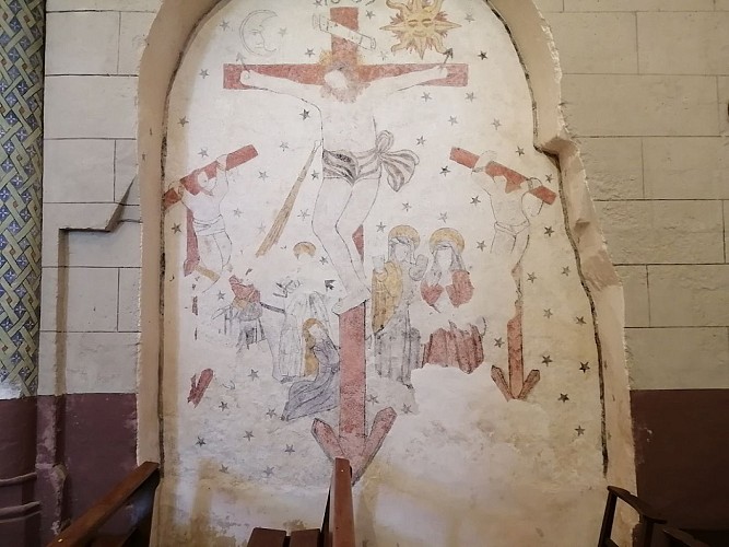 Eglise de larbey - Crucifixion