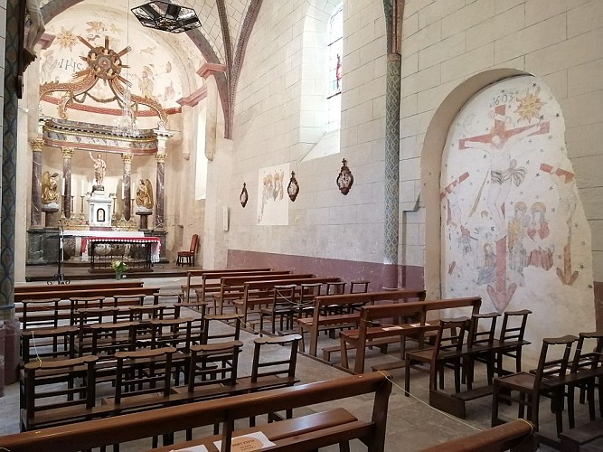 Eglise de larbey - Photo intérieur