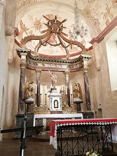 Eglise de Larbey - Photo du choeur