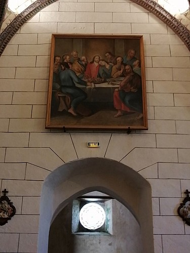 Eglise de larbey - Photo Tableau de la Cène