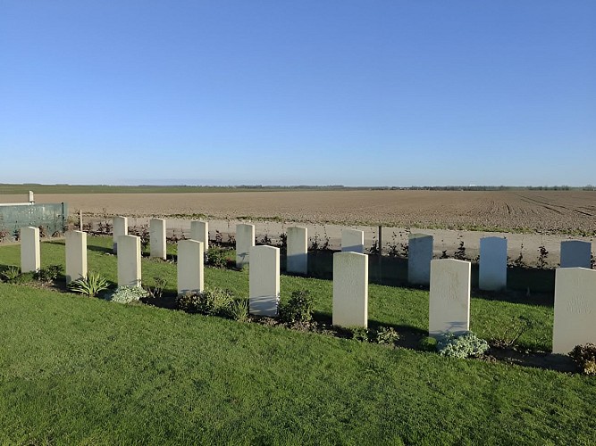 Cimetière militaire britannique, Secqueville-en-Bessin