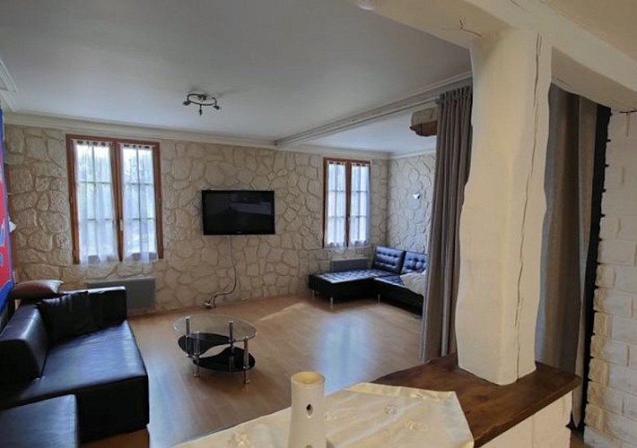 Niveau 1 séjour vu de la cuisine