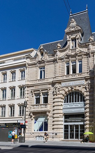Verrière Art nouveau du Crédit Lyonnais